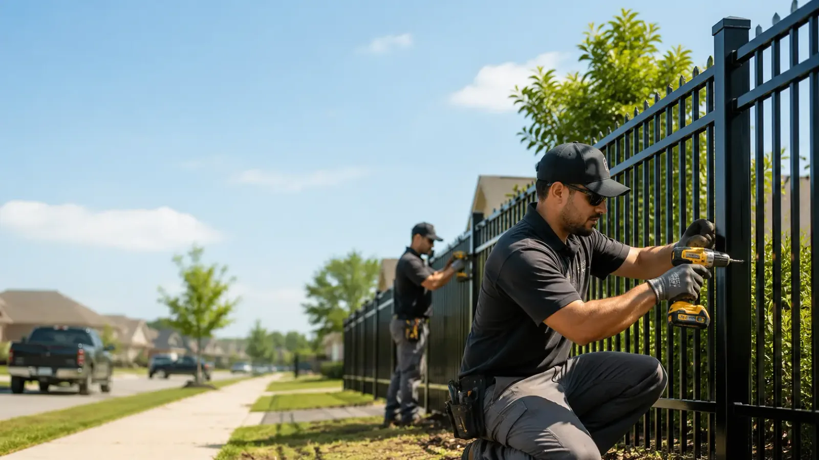 Metal Fence Installation in Columbia, SD